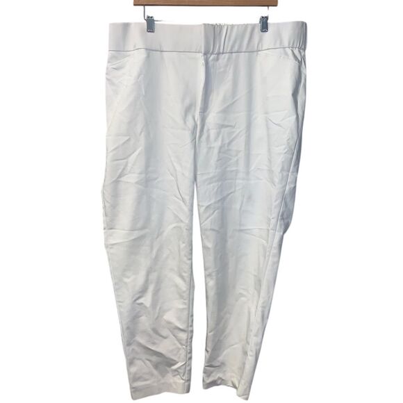 Catherines Pants - Catherines Women's Plus Size 20 White Dress Pants Casual